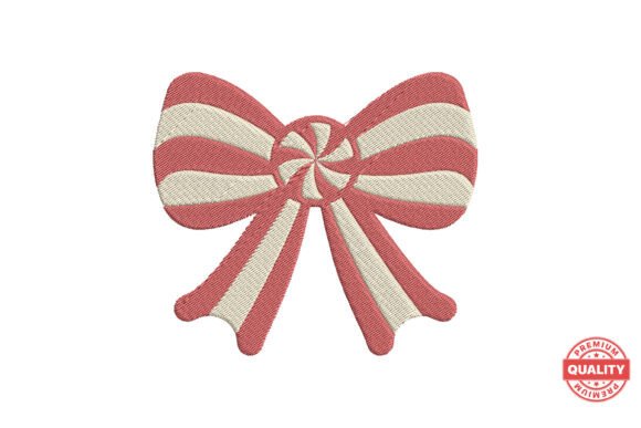 Candy Cane Bow Embroidery: A Designer’s Review