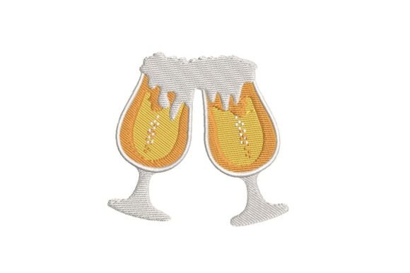 Cheers Toasting Craft Beer Embroidery Review