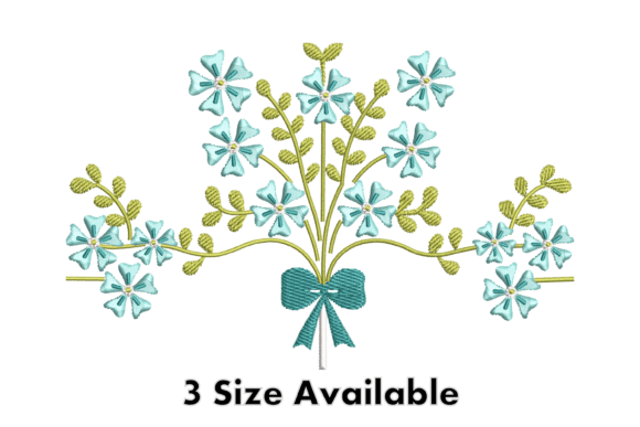 Delicate Flower Bouquet Embroidery Review
