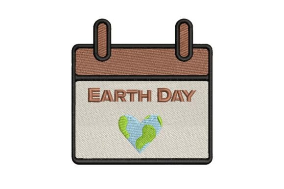 Earth Day Calendar Embroidery Review