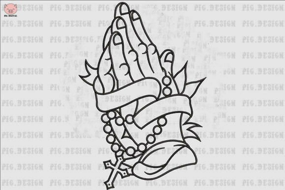 Evaluating Praying Hand Embroidery for Etsy Shops