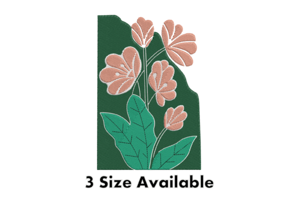 Floral Leaf Modern Embroidery Design Review