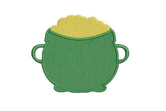 Leprechaun Pot of Gold Embroidery Review