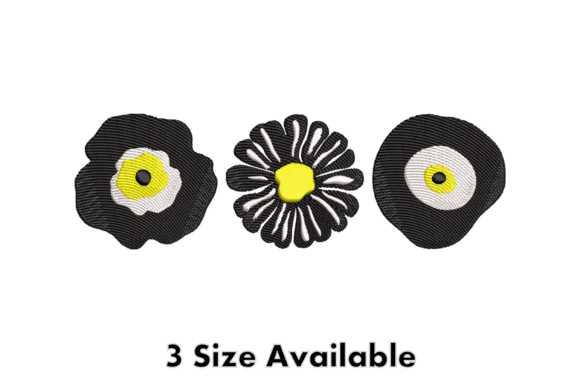 Modern Black Flower Embroidery File Review