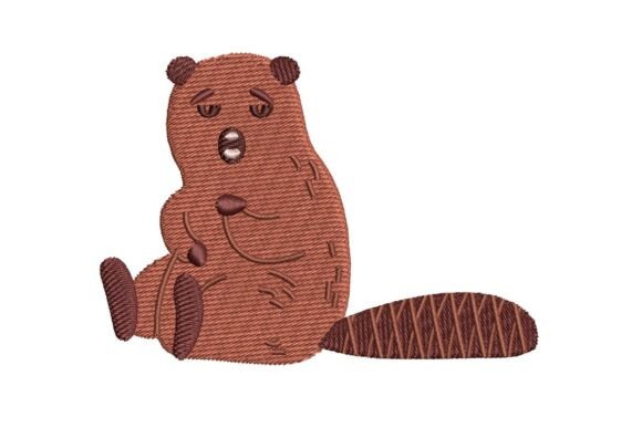 Review: The Lazy Beaver Embroidery Design for Cozy Projects