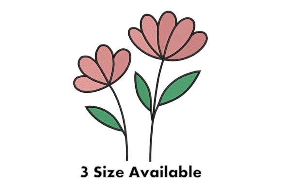 Two Flower Embroidery Design File Review